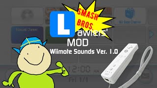 Smash Bros Lawlers Mod Wiimote sounds Ver 10 [upl. by Enyawud]