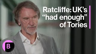 Billionaire Jim Ratcliffe Says UK Has Had Enough of Sunaks Tories [upl. by Nathanial]