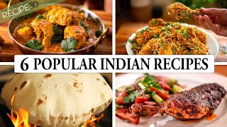 6 Popular Indian Recipes  The Art of Indian Cooking [upl. by Htederem]