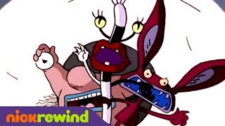 Ickis Krumm and Oblina go Concert Crashing  Aaahh Real Monsters  Nicktoons [upl. by Musihc]