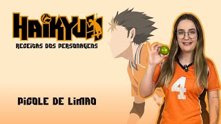 Picolé de Limão  Receita Favorita do Nishinoya de Haikyu [upl. by Ila562]