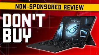 Asus ROG Flow Z13 NonSponsored Review 🤬 Watch this video BEFORE buying [upl. by Grunenwald]