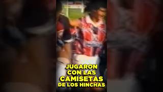 Jugaron con la CAMISETA de los HINCHAS [upl. by Buckley497]