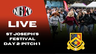 LIVE RUGBY ST JOSEPHS COLLEGE NATIONAL SCHOOLS RUGBY FESTIVAL 2022  PITCH 1 DAY 2 [upl. by Oilla]