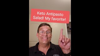 Hungry Keto Antipasto Salad from Ashley Salvatori  Cooking  Food Prep  Keto  My favorites [upl. by Colman]