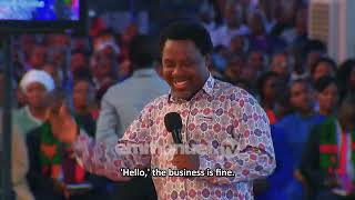 GVE THANKS TO GOD IN EVERY SITUATION  Prophet TB Joshua emmanueltv tbjoshua [upl. by Llertac652]