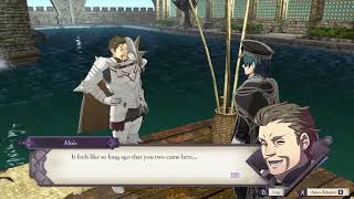 Fire Emblem Three Houses Black Eagles Ch 8 Red Wolf Moon Activities and Monastery Dialogues [upl. by Cristy]