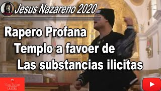 Rapero profana un templo y asegura que le dieron permiso y le cobraron dinero [upl. by Atinob508]