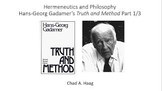 Gadamer amp Hermeneutics Truth and Method Lecture 14 Kants Aesthetics Interpretation Philosophy [upl. by Ahsak]