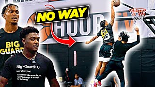 NBA Prospect vs D1 Hooper Meet In 1v1 It Gets CRAZY  Niven Hart vs Noble [upl. by Krystle847]