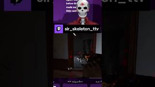 Why you there  sirskeletonttv on Twitch vtuber vtuberclips dbd deadbydaylight [upl. by Znieh250]