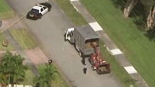 Raw Worker Killed by Wood Chipper Near Miami [upl. by Lokin406]