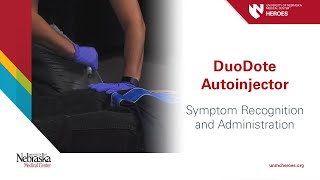 DuoDote Autoinjector  Symptom Recognition amp Administration [upl. by Alaham]