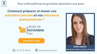 Comment préparer et mener vos entretiens annuels et professionnels [upl. by Annaitsirhc]