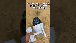 Pt Solar Camera Installation Cp  Z44R LCtechvlogging shorts [upl. by Perla472]