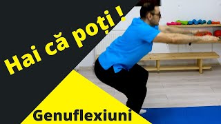 Minutul de exerciții  Genuflexiuni [upl. by Awjan]