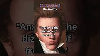 Kierkegaard visualized anxiety in a unique way philosophy daily kierkegaard anxiety [upl. by Nalad]