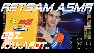 Dragon Ball Z Kakarot Collectors Edition Unboxing PS4 Whispered ASMR [upl. by Namsu]