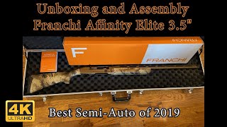 Franchi Affinity Elite Unboxing and Assembly of The Best SemiAuto [upl. by Eirek238]