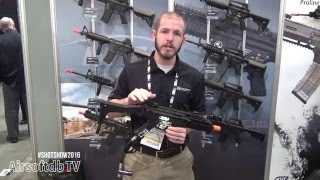 SHOT Show 2016 ASG CZ Scorpion EVO 3 A1 Inferno HPA [upl. by Coheman49]