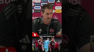 Klose über enttäuschenden Saisonstart quotIst nicht unser Anspruchquot shorts [upl. by Reba]