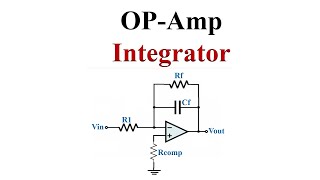 OPAmp Integrator Derivation and Examples [upl. by Richmal]