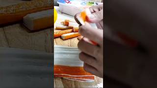 Opening the surimi shortvideo viralshort asmr satisfayingsounds [upl. by Ayoras343]