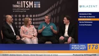 ITSM Global Podcast – Andrew Harsch andrewharsch know16 [upl. by Auqenwahs505]