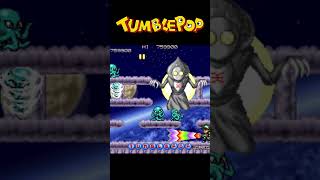 Tumblepop Flatwoods Monster boss tumblepop arcade retrogaming mame emulador [upl. by Savvas]