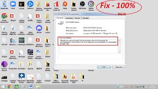 Fix Error  Windows 10 DVDCDROM  Code 19  DVD Drive Not Detected In Windows 1011 [upl. by Anet714]