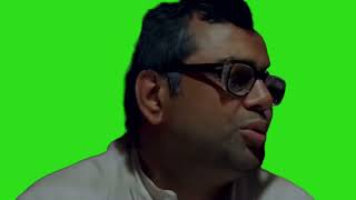 Baburao Meme  Green Background  Non Copyright Clip [upl. by Kimmel185]