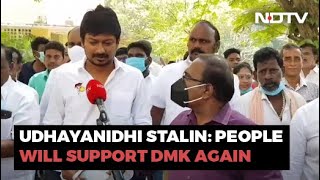 MK Stalins Son On DMK Winning Local Body Polls Him Becoming A Minister [upl. by Tearle]