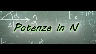 Potenze in N numeri naturali [upl. by Orpheus]