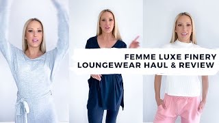 Femme Luxe Haul and Review  Loungewear FASHION No Longer Buying [upl. by Ailehpo]