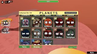 How to get all 54 Planets in FIND THE PLANETS Roblox [upl. by Nolte]