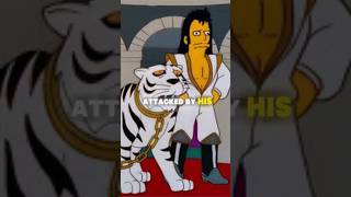 The Simpsons predicted the Siegfried amp Roy tiger attack 🐯 SimpsonsPredictions SiegfriedAndRoy [upl. by Ennair]