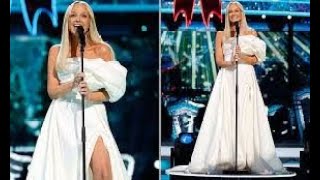 Emma Bunton looks ethereal in a white gown during the Strictly Come Dancing Christmas special [upl. by Nevsa]