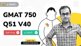 GMAT 750  Q51 V40  eGMAT helps Abhishek reach his true potential  Scholaranium  Last Mile Push [upl. by Lurleen]