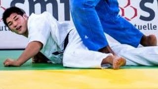 JUDO 2008 Tournois de Paris Kosei Inoue 井上 康生 JPN  Teddy Riner FRA [upl. by Malachy]