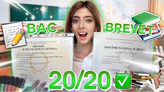 COMMENT AVOIR 2020 AU BAC amp BREVET  100 réussite  📝✅ [upl. by Desdee817]