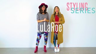 LuLaRoe  Styling Series How to Dress Up amp Dress Down Leggings [upl. by Serg]