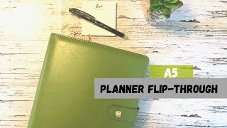 A5 PLANNER FLIP THROUGH│CARPE DIEM RING PLANNER [upl. by Demmahom]