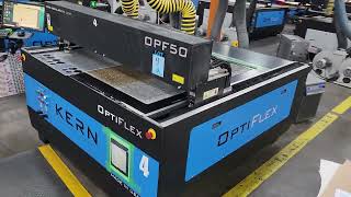 Kern Laser Auction  Lot 4  2019 Kern Optiflex OPF50 150W CO2 Laser Cutting amp Engraving System [upl. by Enerod]