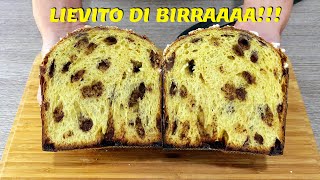 Panettone con LIEVITO di BIRRA  Ricetta e Procedimento  Fatto in Casa [upl. by Urial]