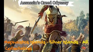 Hephaistos Islands  Silver Islands  All Collectables  Assassins Creed® Odyssey [upl. by Greeson]