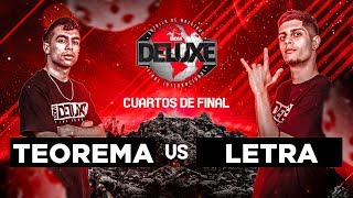 Teorema vs letra  Cuartos de final  BDM Deluxe 2018 [upl. by Aleil]