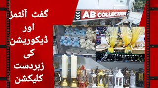 AB Collection  gift shop in Bahria Town Phase 7 [upl. by Nemajneb]