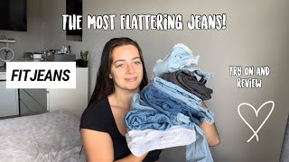 FitJeans Try On and Review  The Most Flattering Jeans [upl. by Allix569]