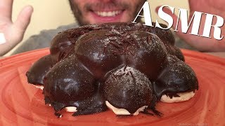 ASMR Eating Chocolate Profiterole Cake 🎂🍫 プロフィテロール 먹방 【MUKBANG】 [upl. by Rattray]