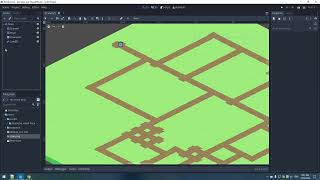 Godot  PathFinding in isometric TileMap with auto tile [upl. by Bryner319]